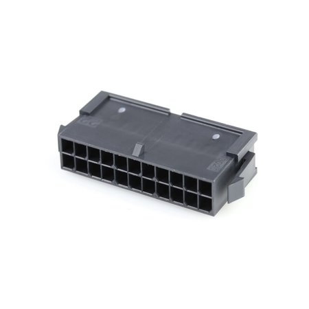 MOLEX Rectangular Power Connector, 22 Contact(S), Male, Crimp Terminal, Plug 430202200